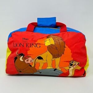 Disneys The Lion King Vinyl Duffle Bag